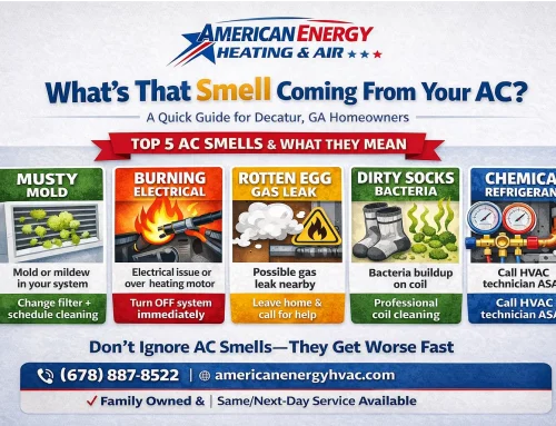 Top 5 Smells Coming From Your AC (And What Decatur Homeowners Should Do)